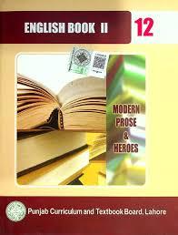 punjab board english class 12 book